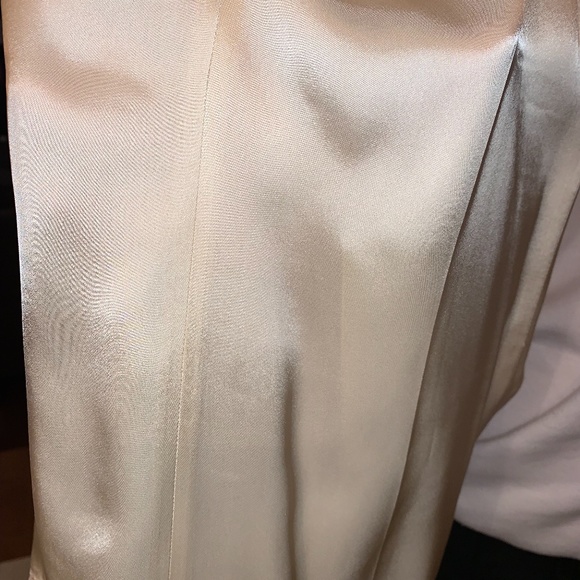 Helmut Lang Lace Slip Top/Camisole, Size S, Ivory & Black - Picture 9 of 13